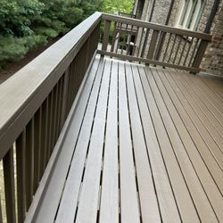 Deck Staining…………….