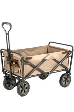 Folding Wagon Cart Replacement Bag - Waterproof Oxford Cloth Shopping Cart Liner Bag with Side Pockets, for Camping Beach Picnic Garden Trolley Cart L