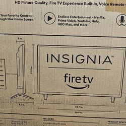 Brand New 32" Insignia Fire TV - Sealed in Box!