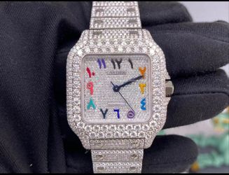 This VIP custom-made Cartier watch