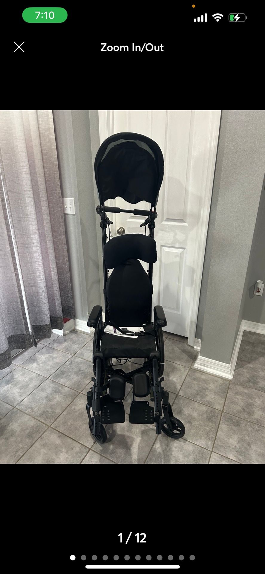 Ki Mobility Little Wave ARC Tilt Special Needs Stroller.