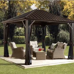 10x10 brand new outdoor hard Top Gazebo in box