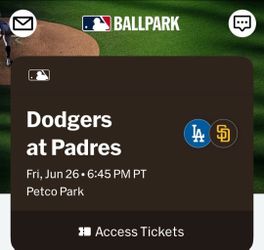 Dodgers @ Padres