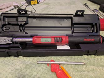Snap/on 3/8 Tech Angle Torque wrench Digita