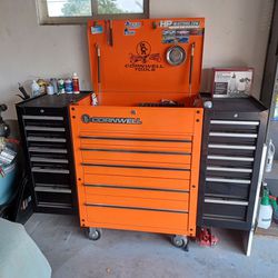 Cornwall Tool Cart With 2 Side Boxes