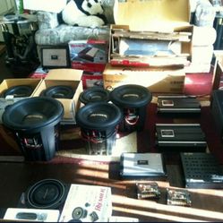 Pioneer! Speakers! Subwoofers! Amps!