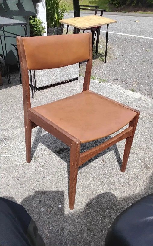 Danish Chair Made In Denmark Teak Mid Century