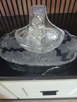 CRYSTAL plate plus basket  200