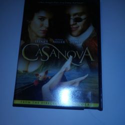 DVD Video Casanova With Heath Ledger Sienna Miller Jeremy Irons