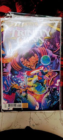 Dark Nights Metal #1 Trinity Crisis Variant Cover 9.5 Grade