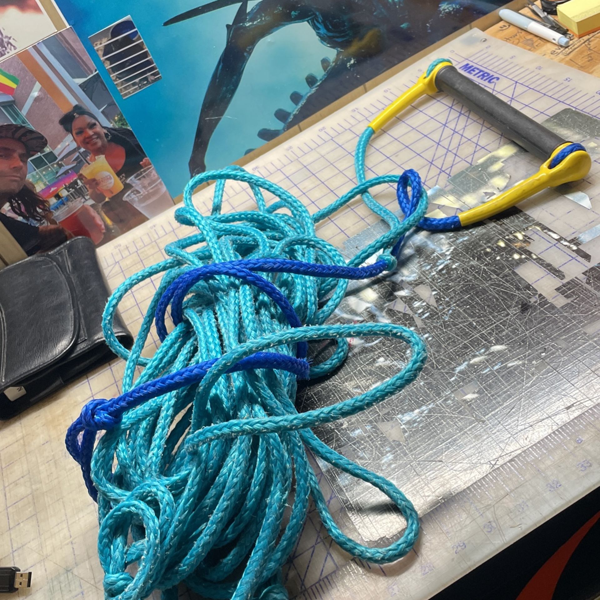 Boat Water Ski 50’ Foot Tow Rope New