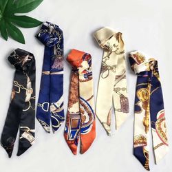 Lot Of Silk Scarf Accessories 