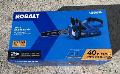 Kobalt Gen4 40-volt 14-in Battery 4.0 Ah Chainsaw Battery Included Charger Included