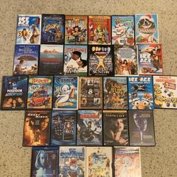 DVDS and Blue-rays