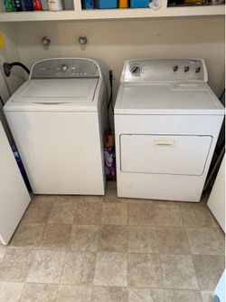 Whirlpool Washer & Dryer Set — $200, Good Condition