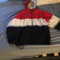 Vintage Fila Zip Up Shell 
