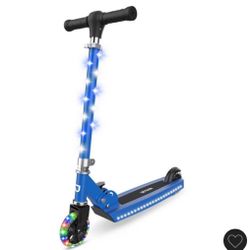 Jetson Jupiter Kick Scooter for kids LED Lights Adjustable Handlebar Rear Brake
