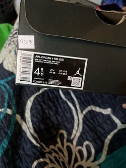 Air Jordan 4 RM GS Med Soft Pink Size 4Y