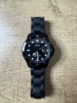 Fossil Black Stainless Steel Watch (No battery incl.)