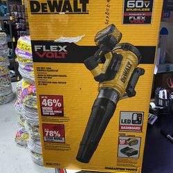 DEWALT FLEXVOLT 60V MAX 160 MPH 760 CFM Brushless Cordless Battery Powered Blower Kit w/ (1) FLEXVOLT 4 Ah Battery and Charger