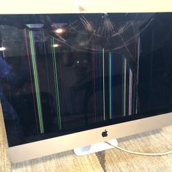 Apple Late 2012 iMac Broken Screen For Parts Repair Only Model A1419 EMC No 2546