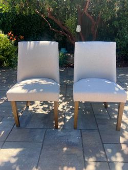 World Market Hannah Upholstered Dining Chairs – Set of 2
