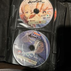 Avatar Nickelodeon Book 1 Water Discs 1-6