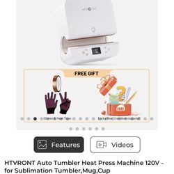 HTVRONT TUMBLER HEAT PRESS