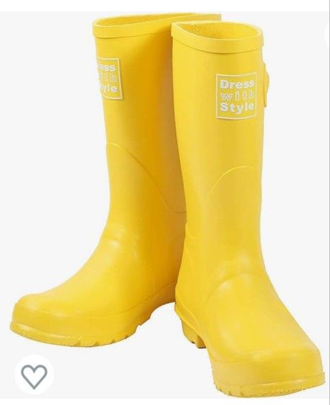 Yellow Rain Boots
