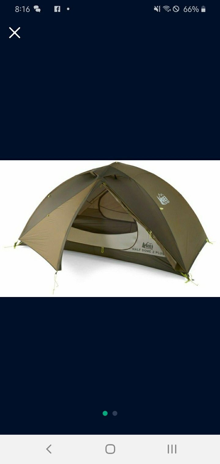 Plus Tent Camp Dome Like New Half Dome Plus REI Tent - Main Image