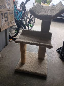 2 tiered cat scratcher