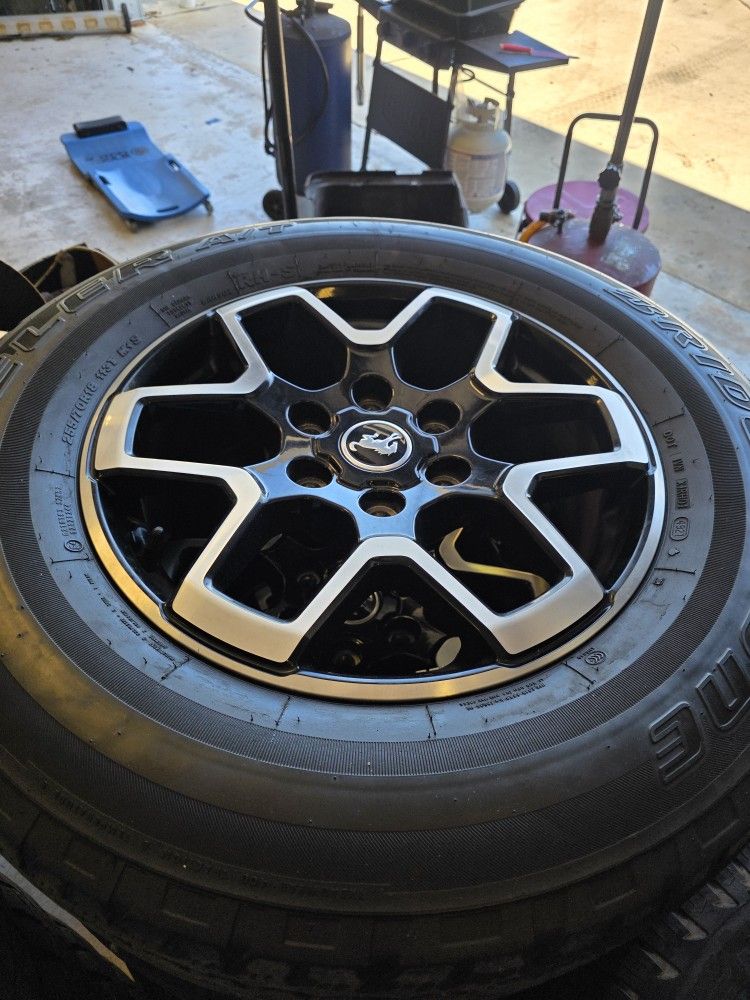 2024 Bronco Wheels With Tires