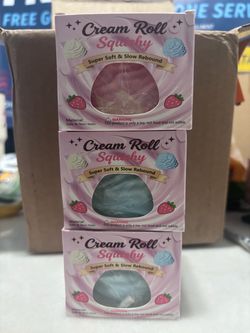 Cream roll squishy