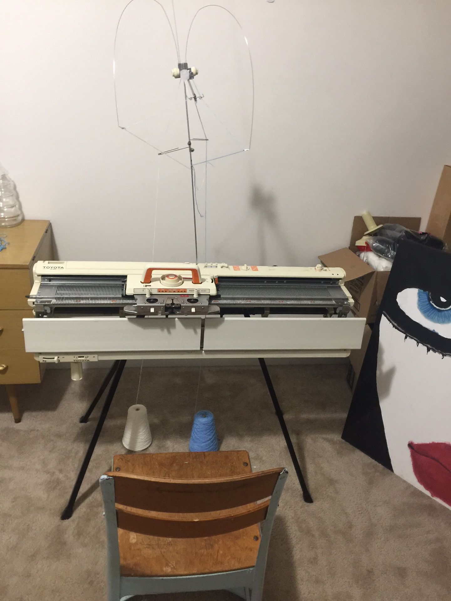Toyota is-901 knitting machine