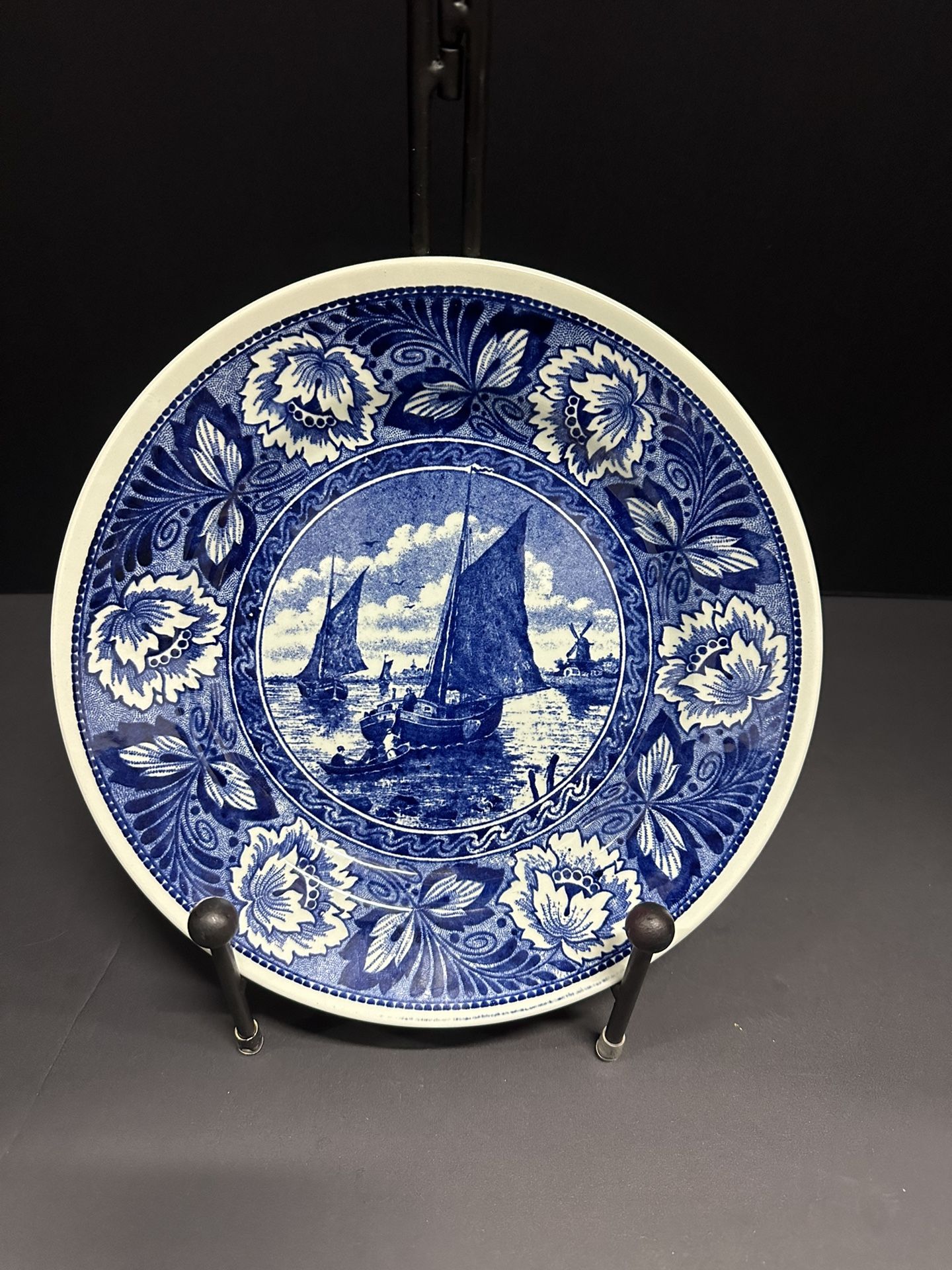 Delft Plate By Bosch Belgium For Royal Sphinx