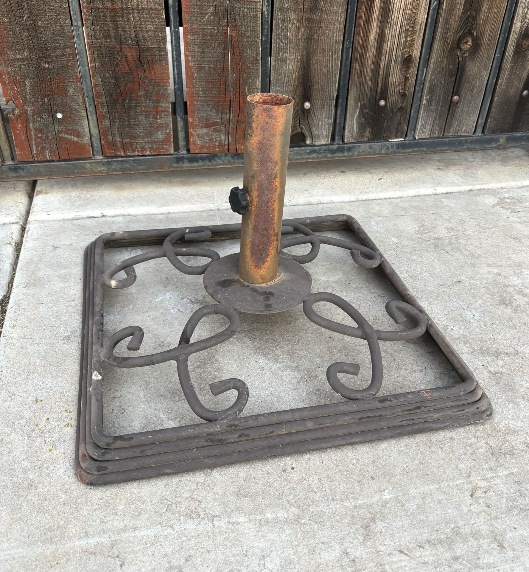 Heavy Patio Umbrella Base