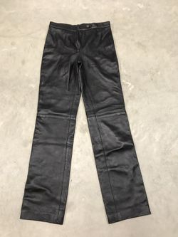 Women's leather pants