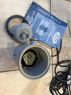 Intex filter pump (only pump)