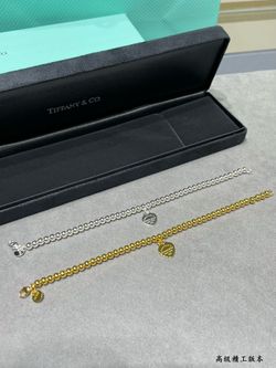 Tiffany Heart Bead Bracelet