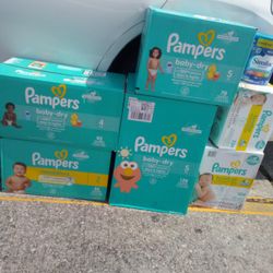 Pamper Brand Baby Diapers 