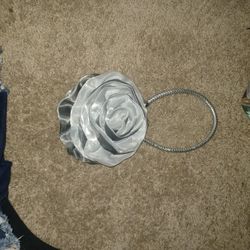 Rose Wristlet Purse
