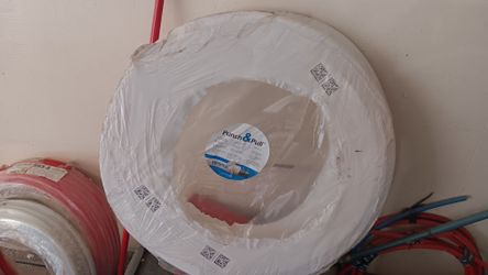3/4" Uponor AquaPEX White, Blue Print, 100-ft. coil
