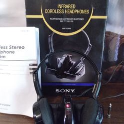 Sony md240 Over The Ear Inferred Wireless Headphones 