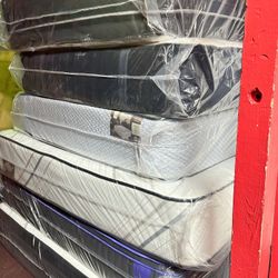 ‼️ MATTRESS. SALE BRAND NEW 🆕 TWIN SIZE MATTRESS $100. FULL SIZE $175. QUEEN SIZE $195. KING SIZE $345 LOCATION 303 POCASSET AVE PROVIDENCE RI OPEN 