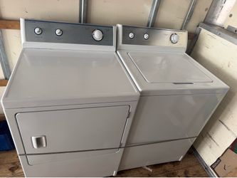 Washer and dryer