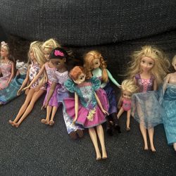 Barbies And Dolls