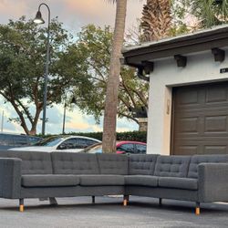 🛋️ Sectional Couch/Sofa - Ikea - Gray - Delivery Available 🚛