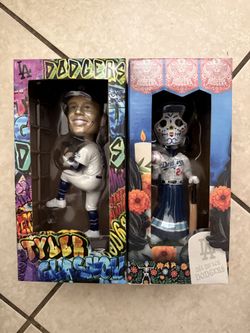 Los Angeles Dodgers bobble heads