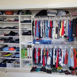 Closet Insets and shelves