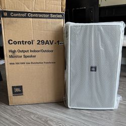 JBL Professional C29AV-1 2-Way Premium 8-Inch Monitor Speaker - White